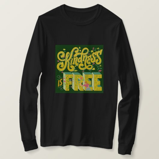 女子感動的グラフィックスウェットシャツ Tシャツ (デザイン正面)