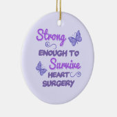 女子感動的ハート手術 セラミックオーナメント (右)