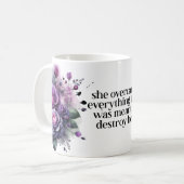 女子感動的マグカップ コーヒーマグカップ (正面左)