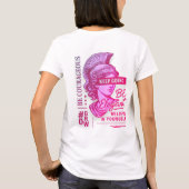 女子感動的Tシャツ | 勇気エレガント Tシャツ (裏面)
