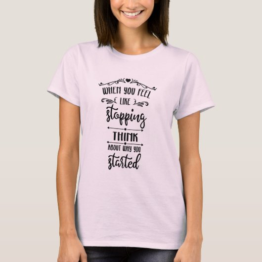 女子感動的Tシャツ Tシャツ (正面)