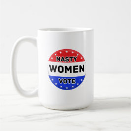 女子扱いにく投票 | 女性パワーフェミニストギフト コーヒーマグカップ