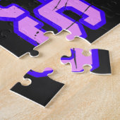 女子新動揺して体操  ジグソーパズル (側面)