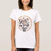 女子旅にぴったり!夏の思い出を作るためのお揃いベストフレンドズTシャツ Tシャツ (正面)