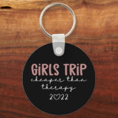 女子旅は療法より安い 2022年バケーション キーホルダー (正面)
