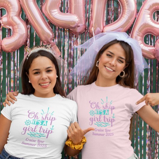 女子旅クルーズバケーション船 Tシャツ