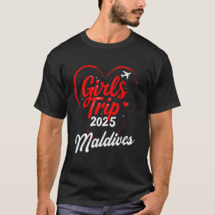 女子旅モルディブ2025 Tシャツ 女性 週末 誕生日