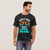 女子旅ロングビーチ2025 女性週末お誕生日お祝い Tシャツ (正面フル)