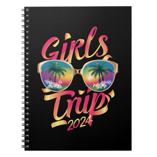 女子旅 2024 週末 夏 ビーチ 旅行 2024 ノートブック (正面)