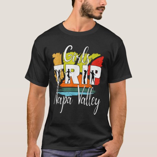 女子旅 Napa Valley 女性 バチェロレッテパーティー M Tシャツ (正面)