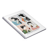 女子日本のポートレート – 橋口五葉 ノートブック (右側)