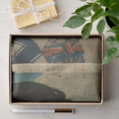 女子日本の頭髪浮世スタイルアートNo7 薄葉紙 (ギフト)