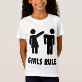 女子最強 面白い子供用Tシャツ Tシャツ (正面)