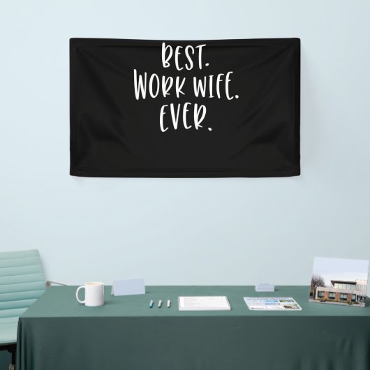女子最高の働妻Ever Co-worker 横断幕 (トレードショー)