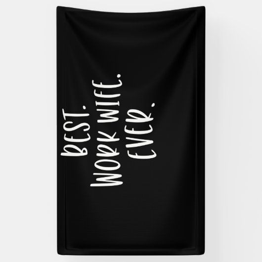 女子最高の働妻Ever Co-worker 横断幕 (縦)