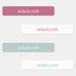 女子校保育園の名称 ラベル