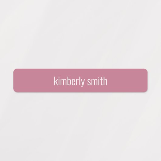 女子校保育園の名称 ラベル (デザイン1)