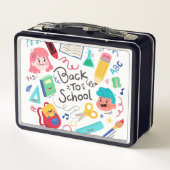 女子校弁当 メタルランチボックス (裏面)