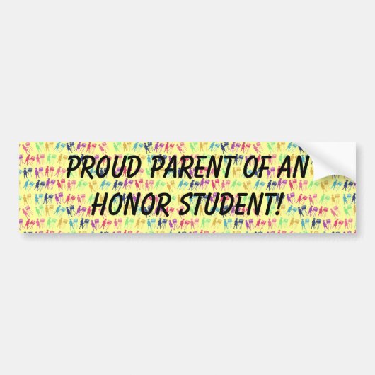 女子校生 バンパーステッカー (正面)