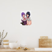 女子校舎 ポスター (キッチン)