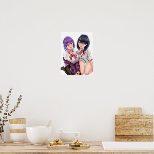 女子校舎 ポスター (キッチン)