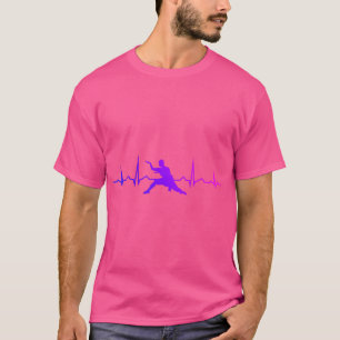 女子武術アーツクンフメンズウシュクンフー Tシャツ