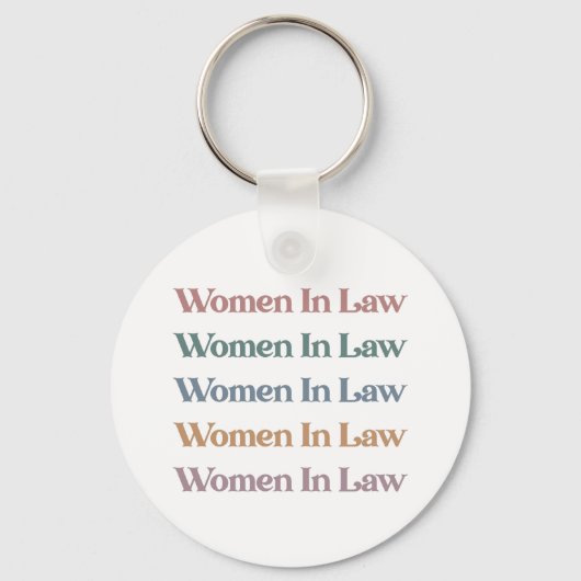 女子法科レトロ弁護士法科生 キーホルダー (正面)