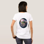 女子独占的Tシャツ販売：トレンディースタイル。 Tシャツ (裏面フル)