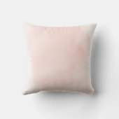 女子生まれたばかりのベビーキパーソナライズされたープスモノグラム クッション (裏面)