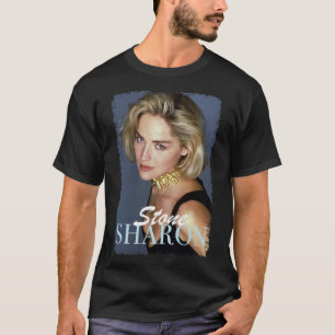 女子男性へシャロン元名石モデルGIF Tシャツ