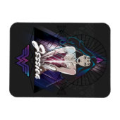 女子疑問に思部族三角形 マグネット (横)