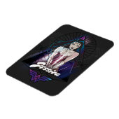 女子疑問に思部族三角形 マグネット (左側)