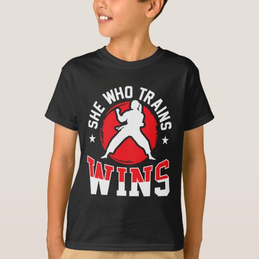 女子空手 Tシャツ (正面)