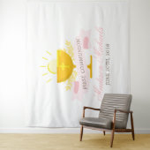 女子第一聖餐式パーソナライズされた タペストリー (インサイチュ)