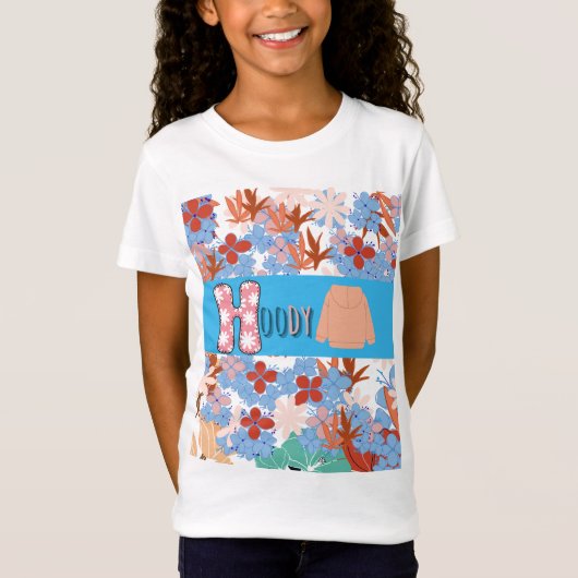 女子素晴らしジャージーTシャツフローラ Tシャツ (正面)