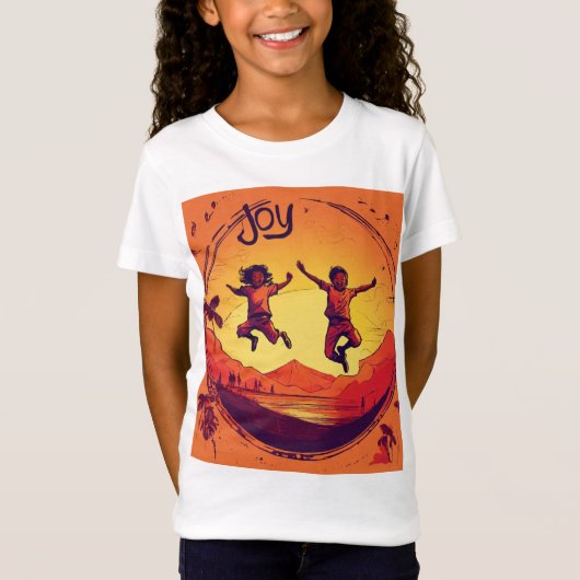 女子素晴らしジャージーTシャツ Tシャツ (正面)