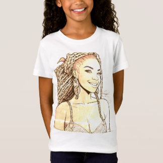 女子素晴らしジャージーTシャツ Tシャツ