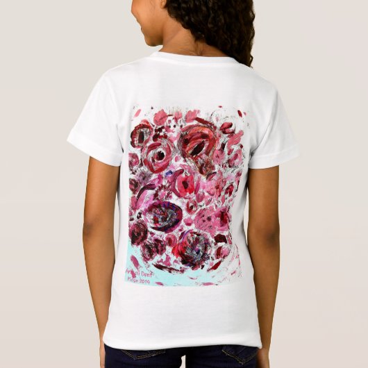女子素晴らしジャージーTシャツ Tシャツ (裏面)