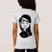 女子素晴らしジャージーTシャツ Tシャツ (裏面)