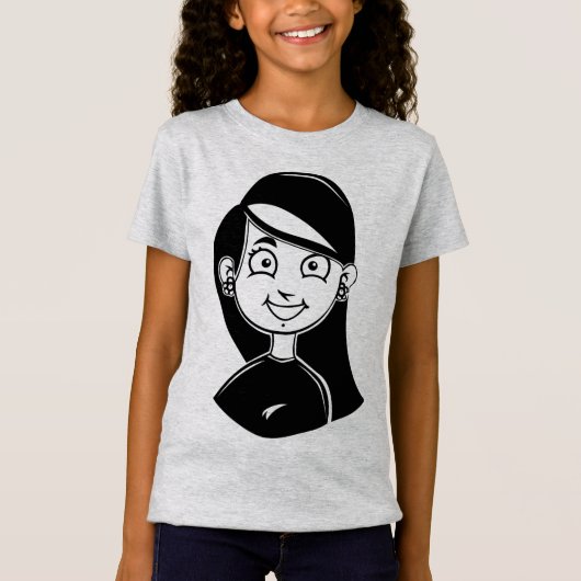 女子素晴らしジャージーTシャツ Tシャツ (正面)