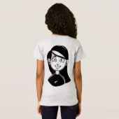 女子素晴らしジャージーTシャツ Tシャツ (裏面フル)