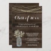 女子素朴卒業党招待状 招待状 (正面/裏面)