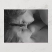 女子美しい, BW,レズビ,アート,写真, ポストカード (正面)