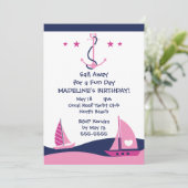 女子航海のパーティー 招待状 (スタンド正面)