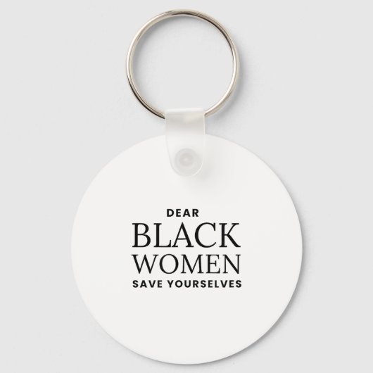 女子親愛自救らモチベーション引用文 キーホルダー (正面)