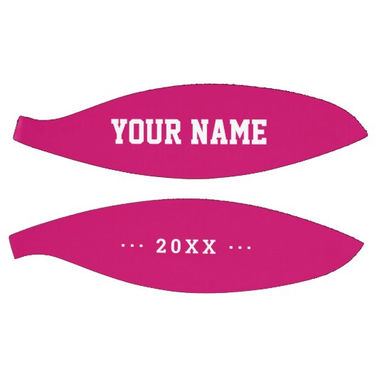 女子誕生日ギフトアイディア名前をカスタムする文字ピンク バスケットボール (パネル)