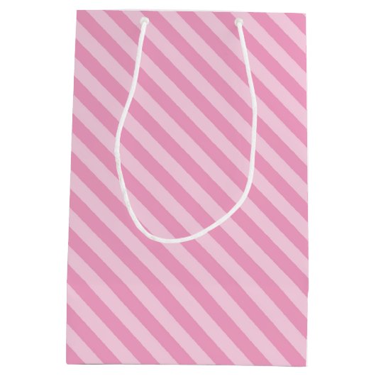 女子誕生日ユニコーン中抱き枕 ミディアムペーパーバッグ (裏面)