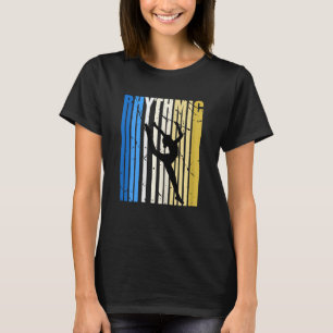 女子誕生日新体操レトロコーチFem Tシャツ