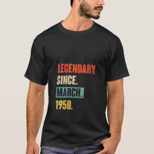 女子誕生日3月73日叙勲73歳 Tシャツ