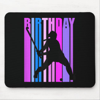 女子誕生日 フィールドホッケー選手 スポーツ女子 ティーンズTシャツ マウスパッド